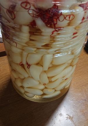 おばぁちゃんのらっきょう甘酢漬け-レシピのメイン写真