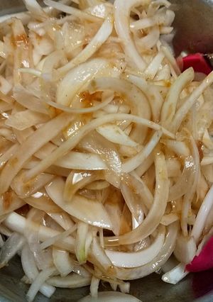 新玉ねぎのポン酢おかかあえ-レシピのメイン写真