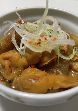 生豚モツ(大腸)煮込み-レシピのメイン写真