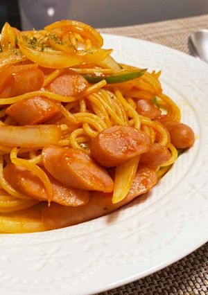 超簡単ナポリタン-レシピのメイン写真