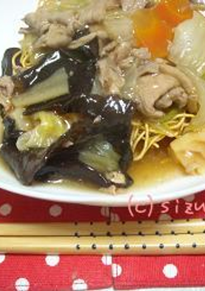 我が家の新・皿うどん♡しょうゆベース-レシピのメイン写真