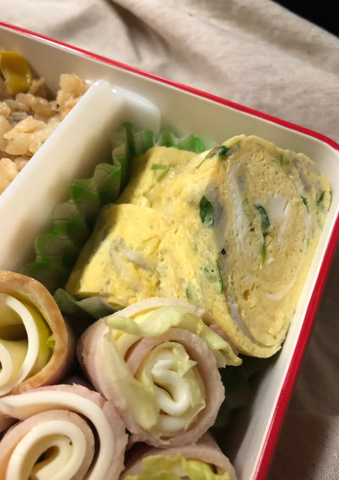 しらすとかいわれの厚焼き玉子-レシピのメイン写真