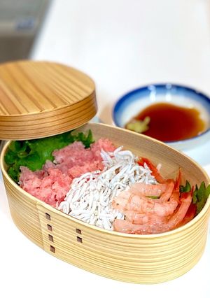 簡単！好きなものをのせただけ海鮮丼風✨-レシピのメイン写真