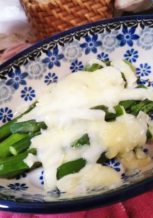 ★お酒のおつまみにも！アスパラチーズ★-レシピのメイン写真