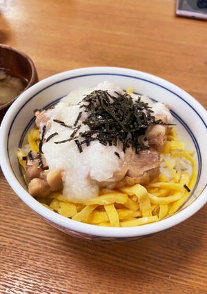 お出汁で頂く鶏のあっさり照り焼き丼-レシピのメイン写真