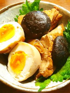 台湾風 厚揚げとゆで玉子の煮物-レシピのメイン写真