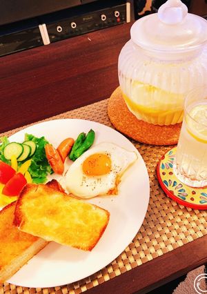 目覚めのお手軽レモンスカッシュ-レシピのメイン写真