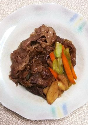 牛肉の洋風すき焼き-レシピのメイン写真