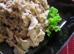 豚スライスの おろしりんごソース煮-レシピのメイン写真