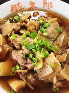 雑な男の料理!竹の子と鶏肉の煮物-レシピのメイン写真