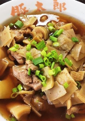 雑な男の料理！竹の子と鶏肉の煮物-レシピのメイン写真