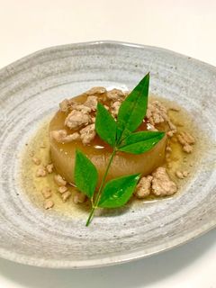 ふろふき大根のそぼろあんがけ-レシピのメイン写真