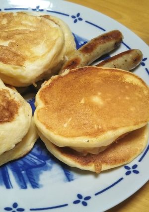 ★ふわとろ豆腐のパンケーキ★-レシピのメイン写真