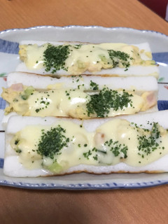 ちくわのポテサラボート-レシピのメイン写真
