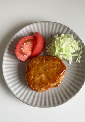 ヘルシーな豆腐ハンバーグ-レシピのメイン写真