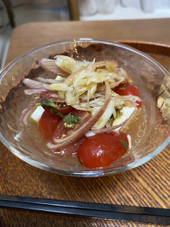 トマト冷奴-レシピのメイン写真