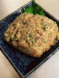 お酒がすすむ!アジのなめろう-レシピのメイン写真