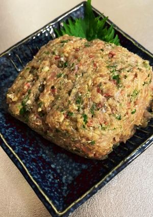 お酒がすすむ!アジのなめろう-レシピのメイン写真