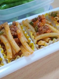 ⭐お弁当おかず⭐ミートソースマカロニ-レシピのメイン写真