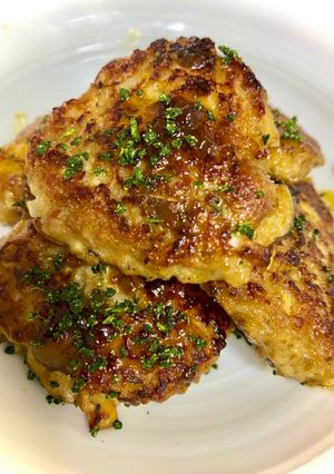 海苔佃煮入りハンバーグ青じそ風味-レシピのメイン写真