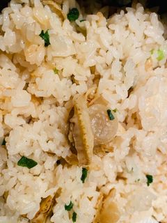 ホタテの貝柱の炊き込みご飯-レシピのメイン写真