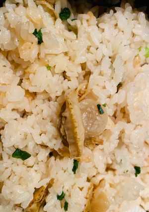 ホタテの貝柱の炊き込みご飯-レシピのメイン写真