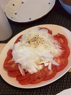 たっぷり玉ねぎの冷やしトマト-レシピのメイン写真