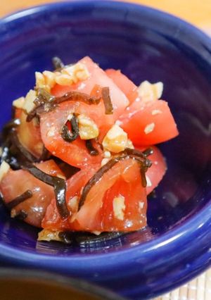 トマトの昆布サラダ-レシピのメイン写真