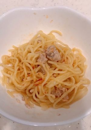 レンジで簡単2分、焼きそばで、まぜそば！-レシピのメイン写真