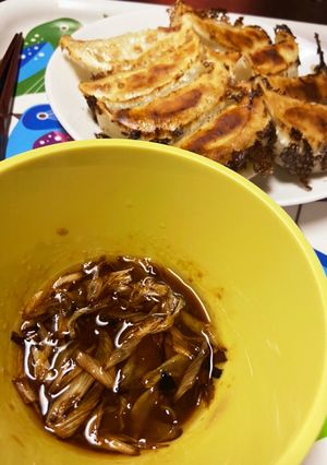 【簡単】餃子に！焦がしネギダレ-レシピのメイン写真