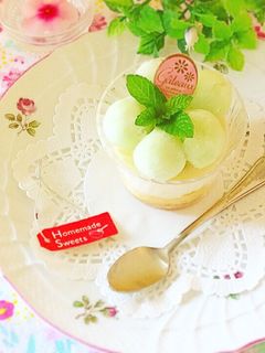バニラアイスとアイスの実でアイスケーキ♬-レシピのメイン写真