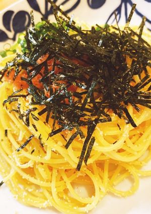 ガリバタ明太パスタ-レシピのメイン写真