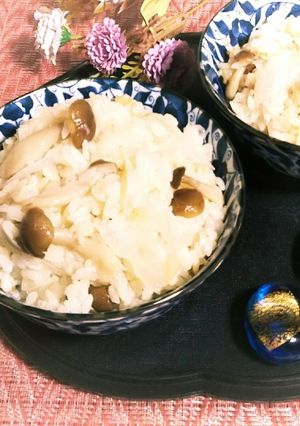 ❇️甘ーっい新玉ねぎ❇️としめじのご飯-レシピのメイン写真
