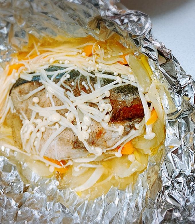 簡単 バター香るぶりのホイル焼き-レシピのメイン写真