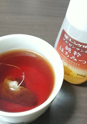 アップルティーに蜂蜜-レシピのメイン写真