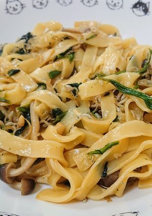 ちりめんじゃこの和風パスタ-レシピのメイン写真