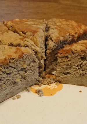 ヘルシーバナナとココアのおからケーキ-レシピのメイン写真