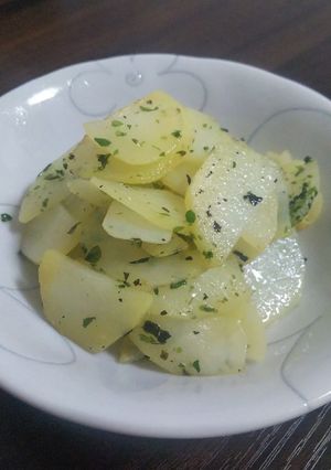 磯薫る！無塩ジャガイモのソテー-レシピのメイン写真