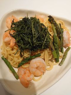 シャキシャキおかひじきの塩焼きそば-レシピのメイン写真