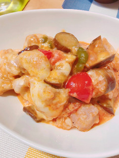 チキンと夏野菜のチーズ焼き-レシピのメイン写真