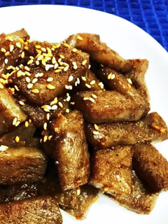 こんにゃくステーキ☆焼肉のタレ味-レシピのメイン写真