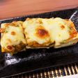 栃尾揚げの味噌チーズ焼き