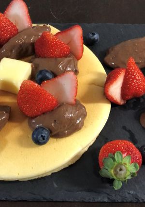 小麦粉でふかふかパンケーキの作り方！-レシピのメイン写真
