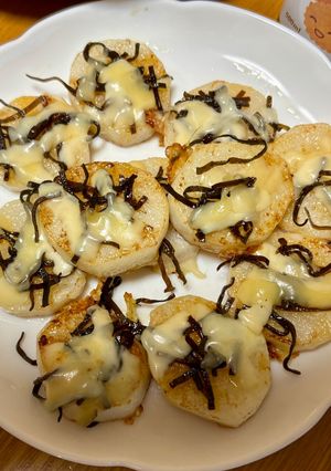 山芋の塩昆布チーズ焼き☆-レシピのメイン写真