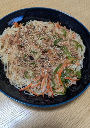 沖縄料理！激ウマそうめんチャンプルー-レシピのメイン写真