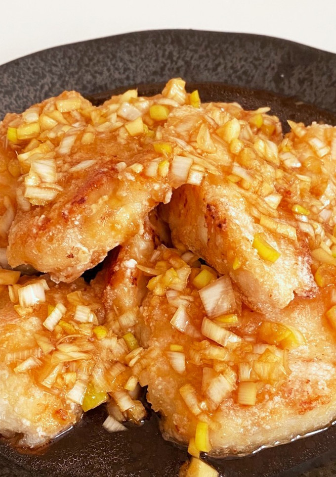後片付けも楽々♪ 揚げ焼き 油淋鶏-レシピのメイン写真