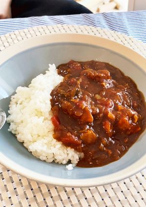 『ホットクック』トマト缶で無水カレー-レシピのメイン写真