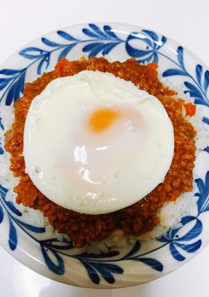 レンジで簡単キーマカレー-レシピのメイン写真