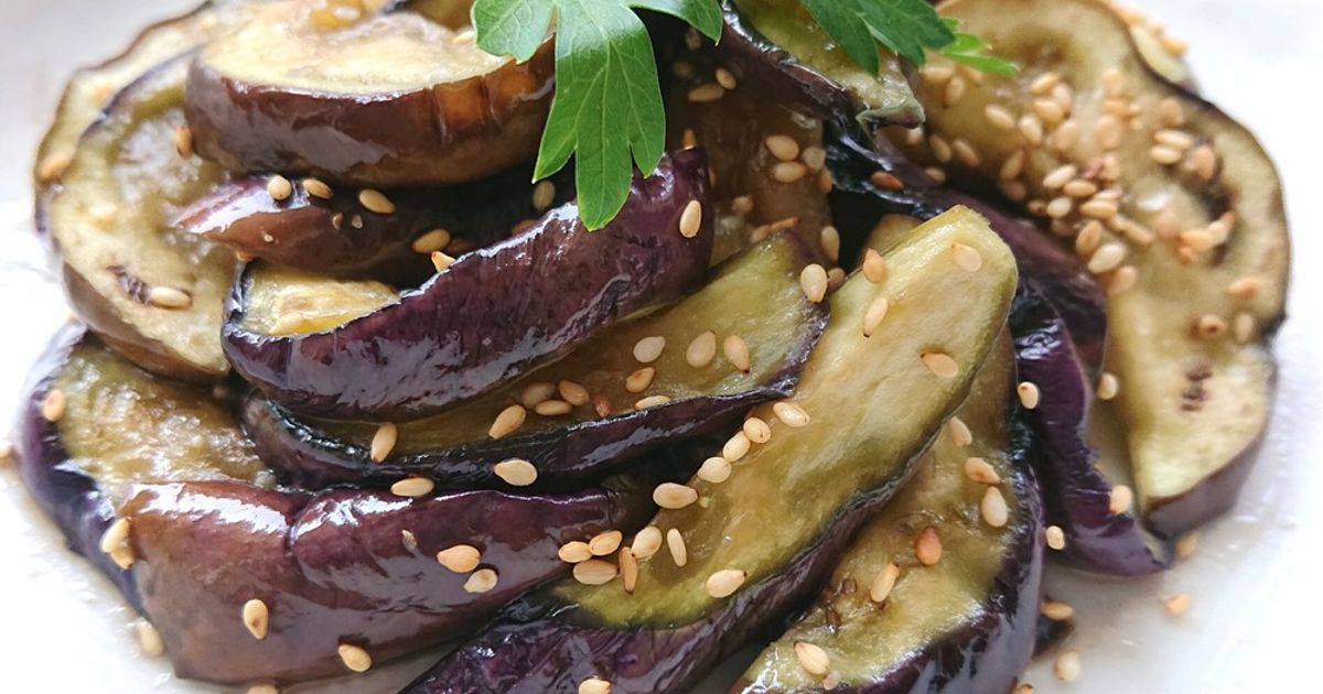 レンジで5分で簡単なすのめんつゆ和え by おなかがぺこりん