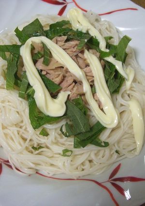 さっぱり！ツナそうめん-レシピのメイン写真